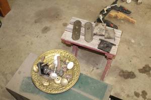 lot 747 image: Vintage Door Parts