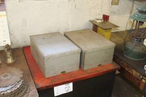 lot 765 image: Lot of (2) Metal Card Files