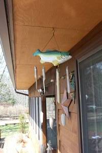 lot 939 image: Fish Wind Chime