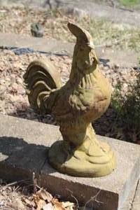lot 949 image: Rooster Statue
