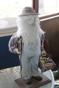 lot 1024 image: Old Man Statue