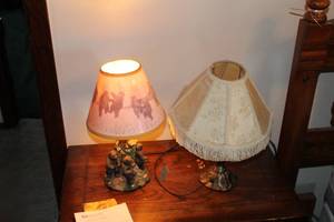 lot 219 image: Lot of (2) Table Lamps
