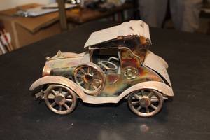 lot 233 image: Car Copper Music Box