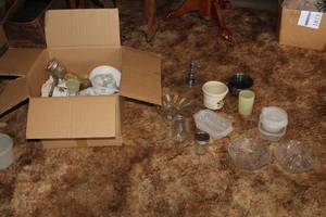 lot 1812 image: Lot of  Cups, Bowls, Home Dcor