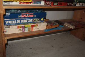 lot 1829 image: Lot of (6) Board Games - Life, Payday, Wheel of Fortune, Monopoly, and more