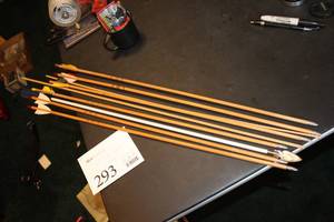 lot 293 image: Lot of (7) Archery Arrows
