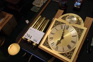 lot 294 image: Grandfather Clock Components