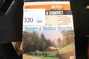 lot 320 image: Lot of (20) 12 Country & Western Vinyl Records