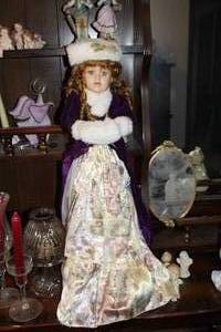 lot 374 image: 26 Porcelain Doll