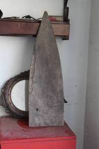 lot 402 image: Wood Art Deco Wall Art