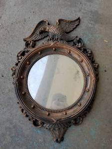 lot 522 image: Decorative Eagle Framed Wall Mirror