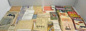 lot 49 image: Model Collector Magazines And Model Blueprints