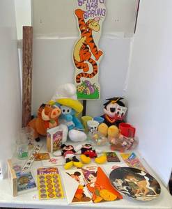 lot 59 image: Disney Items, Smurf and More