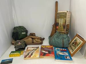 lot 66 image: Group Of Outdoors Items and Vintage U.S. Airforce Insulated Pilots Pants