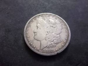 1878 S Morgan Silver Dollar