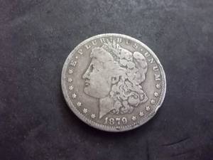 1879 O Morgan Silver Dollar