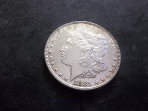 1881 Morgan Silver Dollar