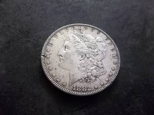 1882 Morgan Silver Dollar