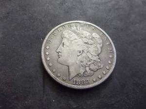 1883 Morgan Silver Dollar