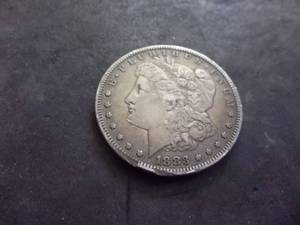1883 S Morgan Silver Dollar