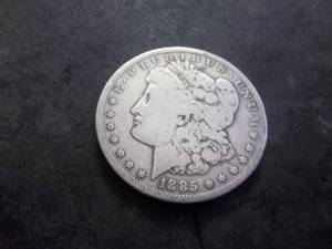 1885 Morgan Silver Dollar