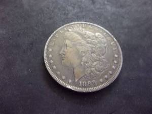 1888 O Morgan Silver Dollar