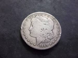 1889 O Morgan Silver Dollar