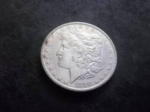 1890 Morgan Silver Dollar