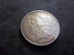 1890 Morgan Silver Dollar