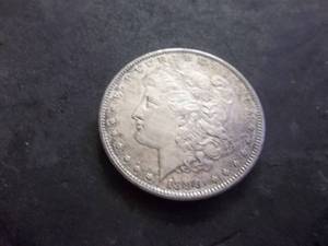 1890 S Morgan Silver Dollar