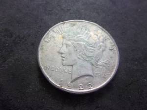1922 Peace Silver Dollar