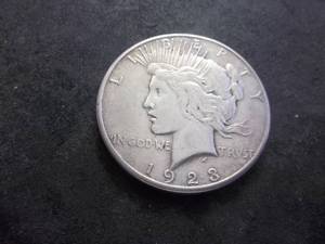 1923 S Peace Silver Dollar