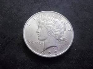 1923 Peace Silver Dollar
