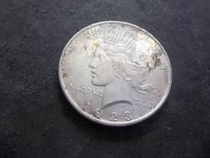1923 Peace Silver Dollar