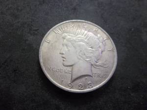1923 Peace Silver Dollar