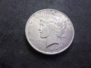1923 Peace Silver Dollar