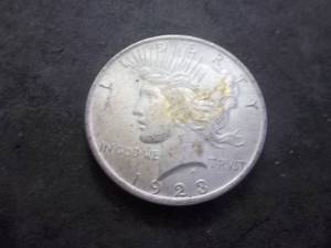 1923 Peace Silver Dollar