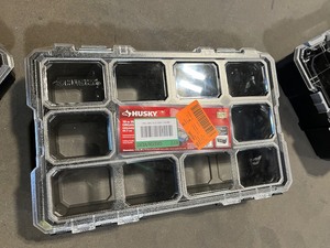 Lot of 4 husky interlocking organizers