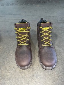 DEWALT Mens Helix WP Waterproof 6 in. Work Boots - Steel Toe - Brown Size 11(M)