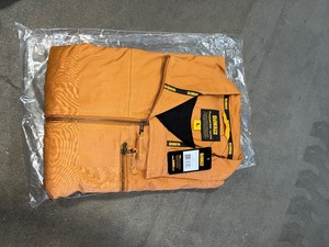 DEWALT Decatur Mens Size Large Tan CottonLycra Jacket