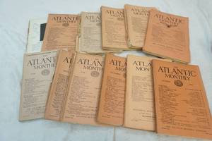 vintage Atlantic Monthly periodicals