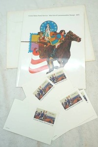 1975 US Postal Service stamp collection