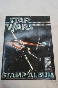 vintage 1977 Star Wars stamp collection