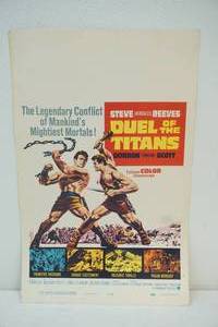vintage Duel of the Titans movie poster