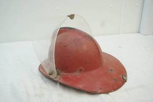 vintage firefighters helmet