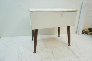 vintage dressing room stool