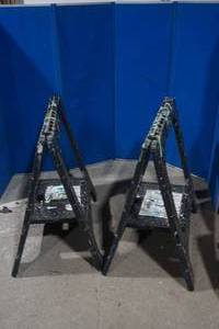 pair of sawhorses