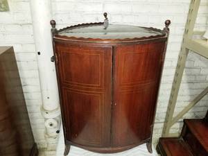 19th Century 3 Sided Cabinet
