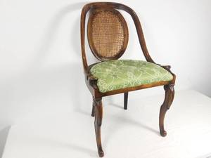 Goosehead  & Faux Bamboo Side Chairs