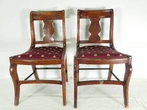 Mix of 6 19th Century Side Chairs